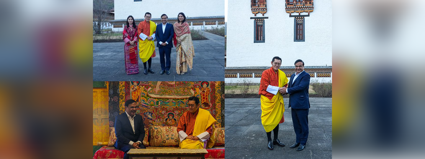  Cherished moments with His Majesty the King of Bhutan, Jigme Khesar Namgyel Wangchuck and Her Majesty The Gyaltsuen Jetsun Pema |  Tashichhodzong 