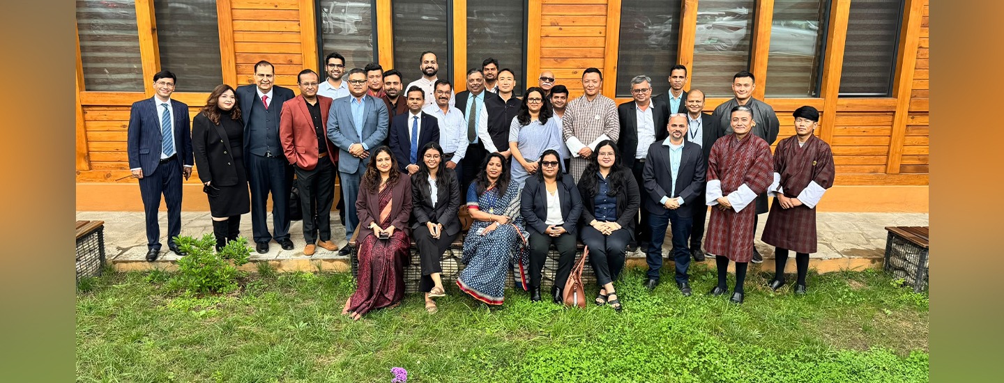  Services Export Promotion Council business delegation met Bhutanese businesses, Gelephu Mindfulness City Authority, and called on PM of Bhutan during their visit on 15-16 September 2026.