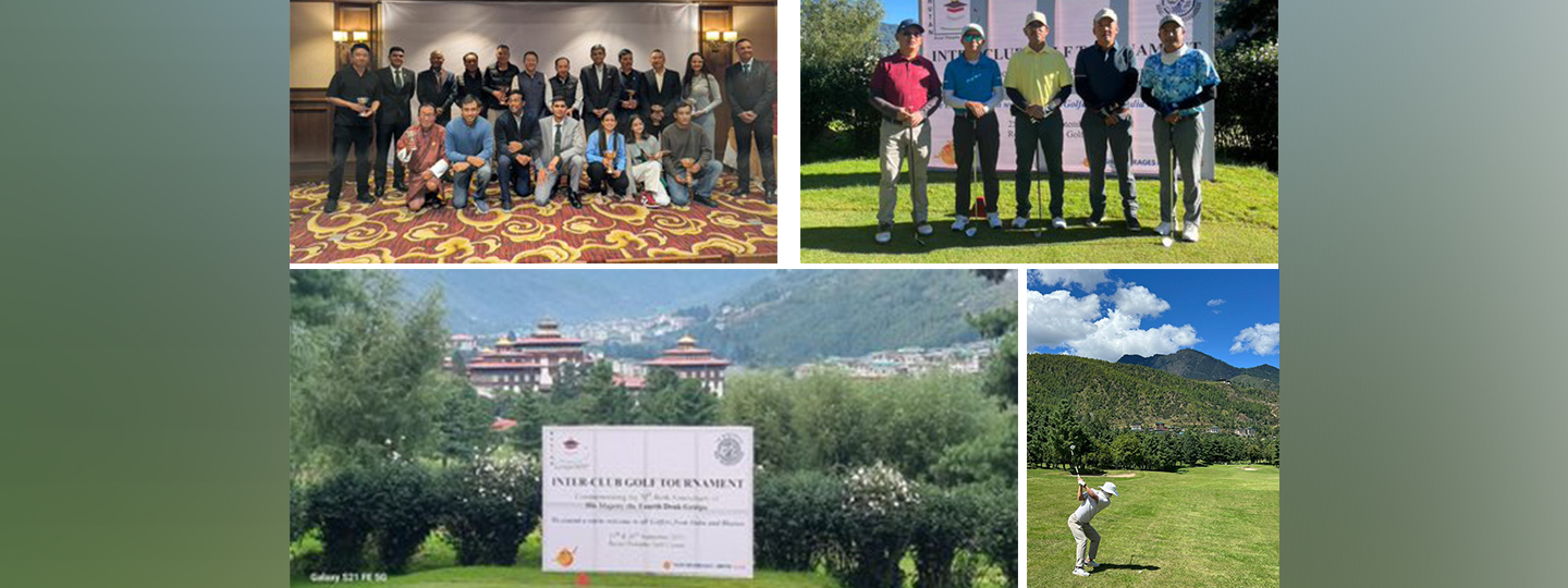  India-Bhutan Foundation supported the India-Bhutan Inter-Club Golf Tournament at the Royal Thimphu Golf Course, timed with the upcoming 70th birthday of His Majesty the Fourth King of Bhutan.