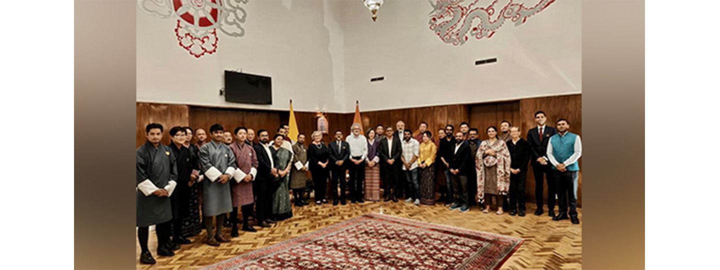  Embassy hosts participants from India in FAB23 Bhutan, DHI team and tech entrepreneurs
