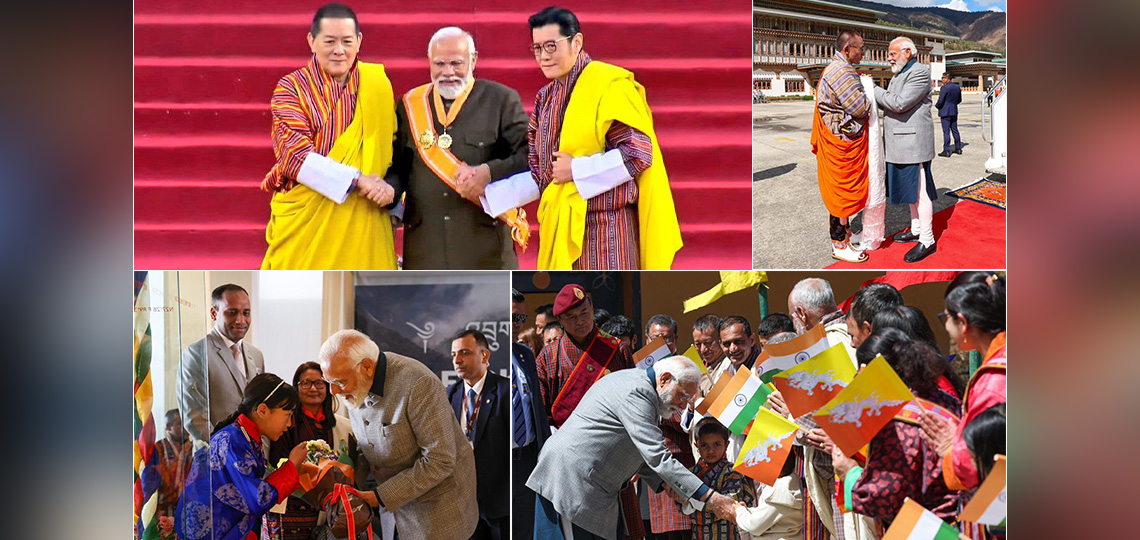  Some glimpses of PM 
@narendramodi
’s ongoing State visit to Bhutan.