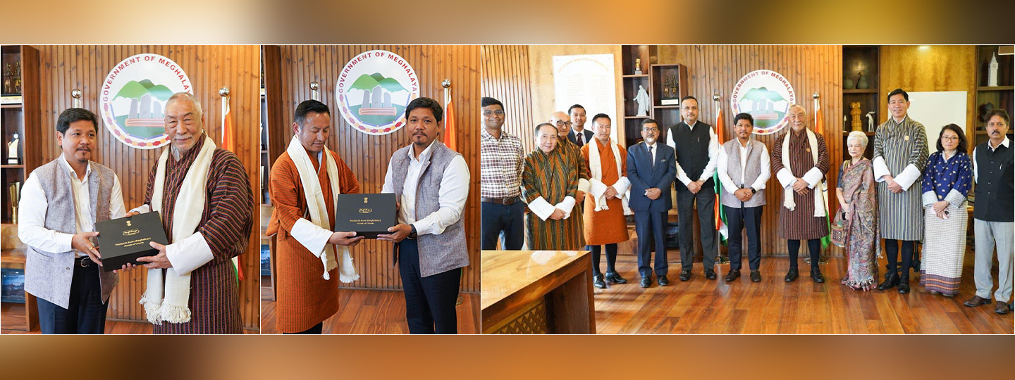  Had discussion with India - Bhutan Foundation led by Maj. Gen. V. Namgyel, Ambassador of Bhutan to India and Mr. Sudhakar Dalela, Ambassador of India to Bhutan&#65532; and their team to boost bilateral ties on trade, cultural and tourism.