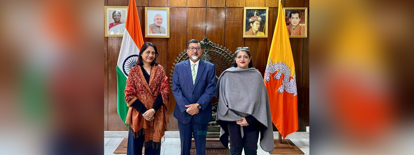  Ambassador @SudhakarDalela met with @ICRIER research faculty Dr. Nisha Taneja and Ms Sanjana Joshi. Engaging conversation on trade, transit, economic, and digital connectivity between Bhutan India, and the policy work being done by ICRIER for greater economic cooperation in the region.