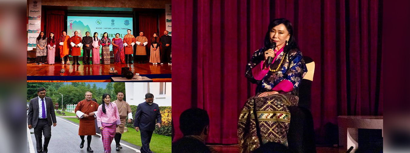  Embassy of India, Thimphu hosted a reception to celebrate the 13th Edition of Bhutan Echoes: Drukyul’s Literature and Arts Festival.