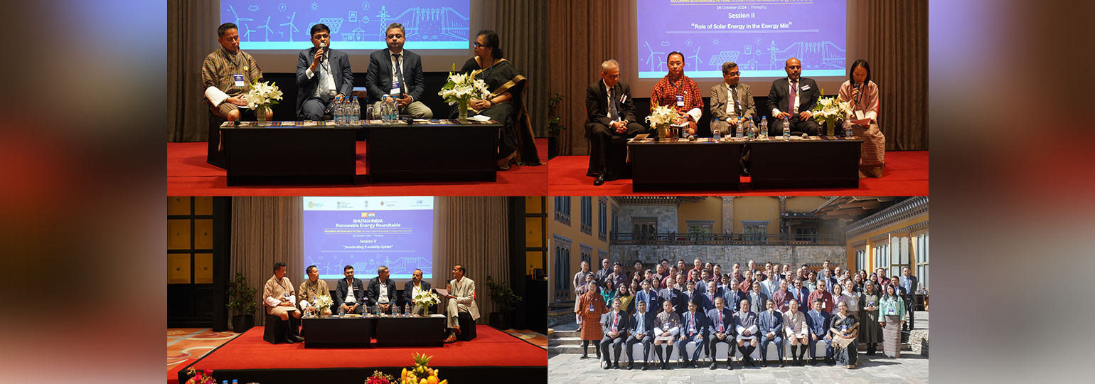  Industry experts & Senior officials participated in five thematic panels on: Renewable Energy Scenario and Policy in ; Role of Solar Energy in the Energy Mix; Access to Financing for Renewable Energy Projects; Hydropower Sector Development; and Accelerating E-mobility Uptake.
