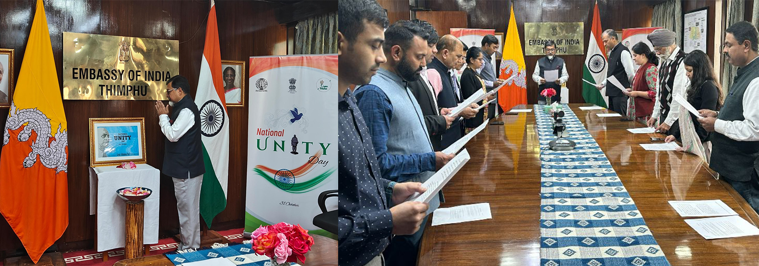  Ambassador @SudhakarDalela paid floral tribute to Sardar Vallabhbhai Patel on the occassion of his birth anniversary. Ambassador led Embassy team in taking the Rastriya Ekta Diwas Pledge and observance of Vigilance Awareness Week.