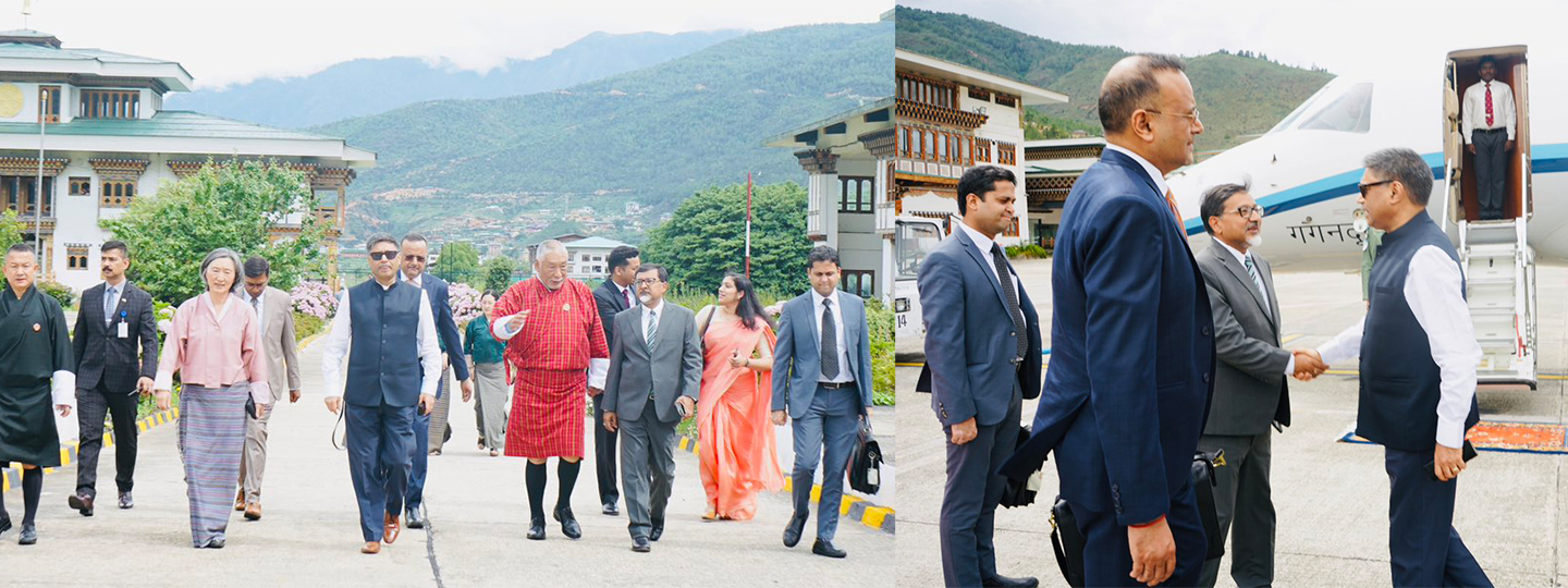  Foreign Secretary 
@VikramMisri
 concludes his two-day official visit to Bhutan. Engaging dialogue; productive outcomes! 

Committed to working together to advance extraordinary partnership!

@MEAIndia
 
@SudhakarDalela
 
@IndianDiplomacy