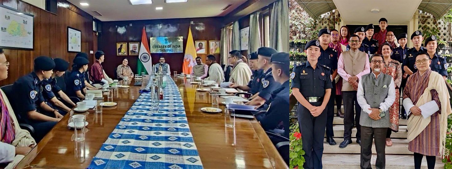  Best wishes to officers from the Administrative, Forest & Police Service of Bhutan, as they head for the 99th Foundation Course at 
@LBSNAA_Official
. 

The officers will then undergo professional training at 
@LBSNAA_Official
, 
@IGNFA_GoI
 & 
@svpnpahyd
 Tashi Delek!