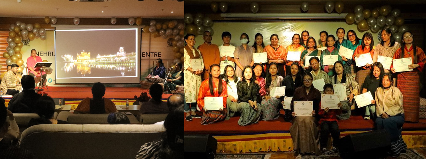  NWCC Thimphu  hosted a presentation on "Hymns and Spiritual Music of India.