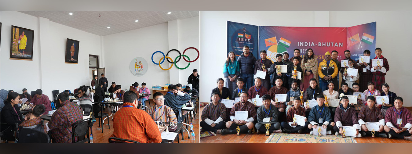  The India-Bhutan Foundation was delighted to support the first ever India-Bhutan Chess Championship in Thimphu, organised in partnership with the Bhutan Chess Federation. 
@BhutanOlympic
Enduring India-Bhutan partnership supporting youth development and friendship through sports.