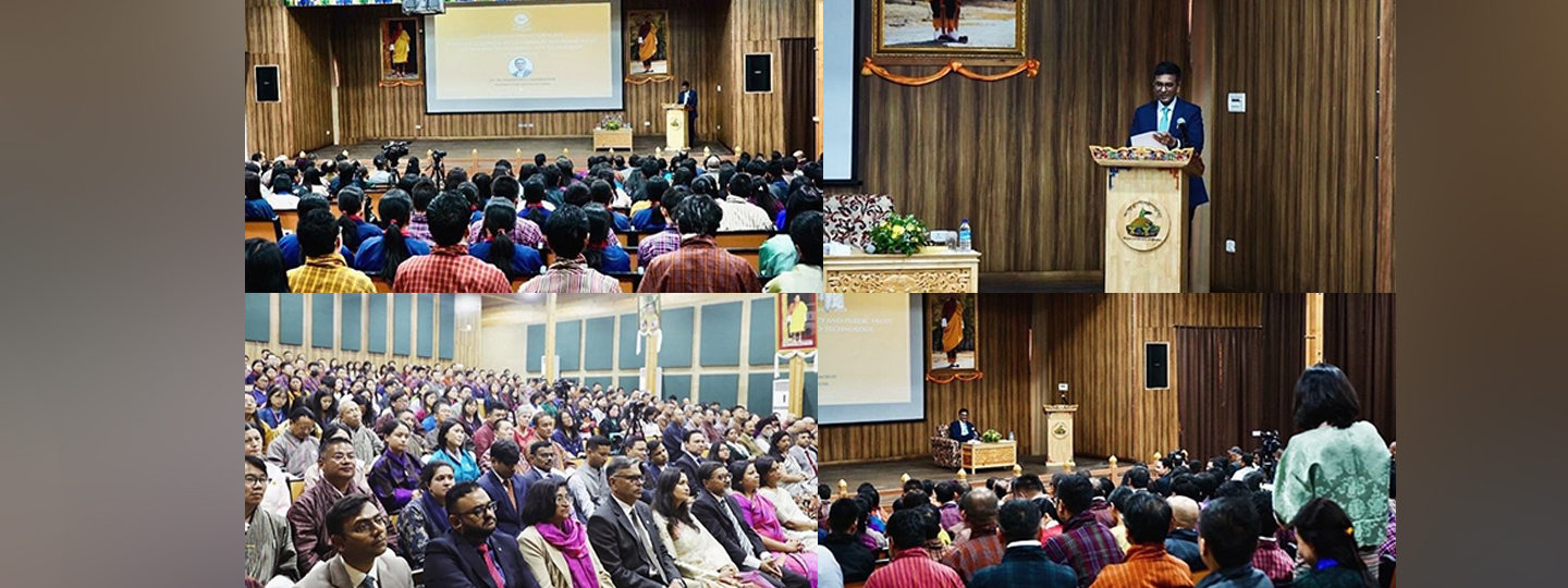  Hon’ble Chief Justice of India Dr. Dhanajaya Y Chandrachud delivered a Keynote Address at the Distinguished Speaker’s Forum, 2024, hosted by the JSW Law Research Center 
@BhutanLaw
 , at the Royal University of Bhutan Convention Hall.