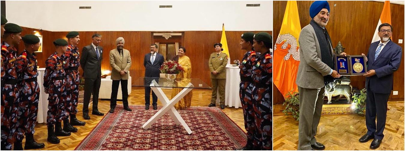  A fascinating interaction with NCC Cadets on ways to further deepen close bonds of friendship between Bhutan and India

Thank you 
@sherig_skills
 for warm welcome & organising a set of excellent engagements for NCC delegation. Expanding  BhutanIndia partnership, driven by youth power.