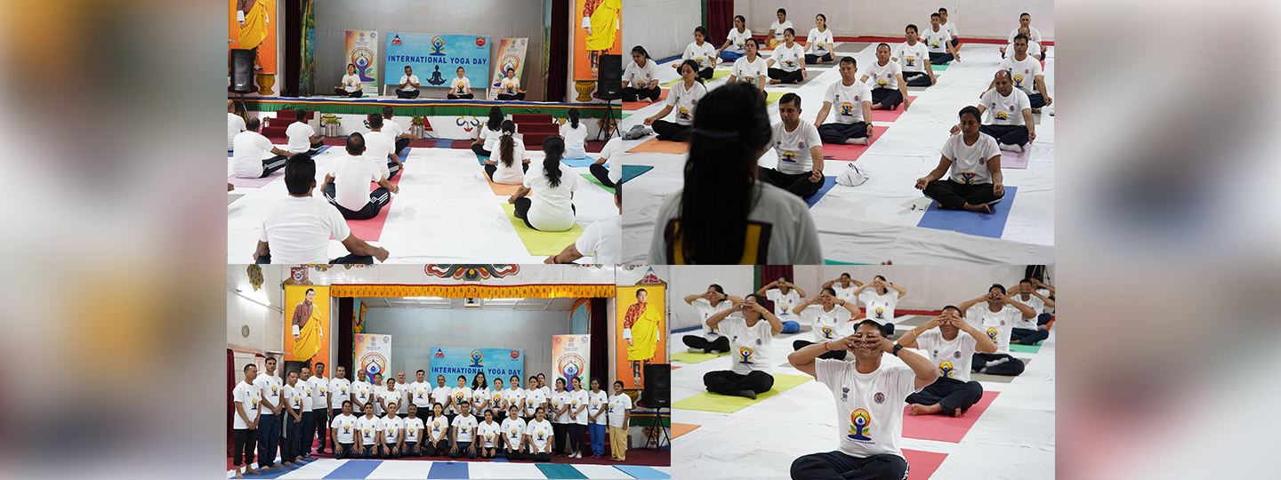  #InternationalYogaDay2024 in Bhutan BT The Embassy organized a special yoga session at Project DANTAK in Thimphu. #IDY2024 #YogaForSelfAndSociety #YogaDay2024 #YogaForAll